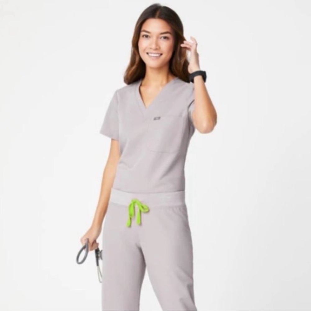 Figs Extremes Scrub Set in Slate XS
